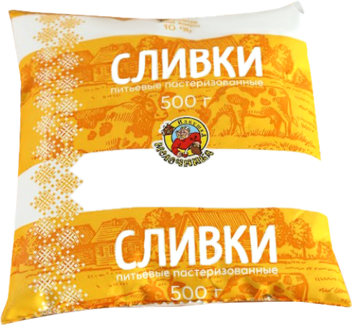 Сливки питьевые 10 %